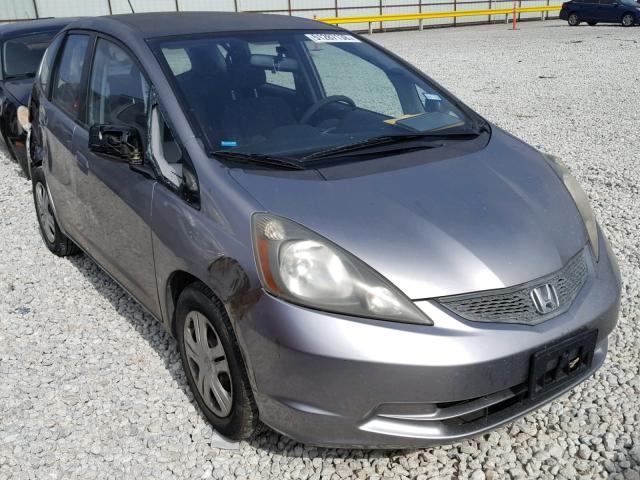 JHMGE88269S008849 - 2009 HONDA FIT GRAY photo 1