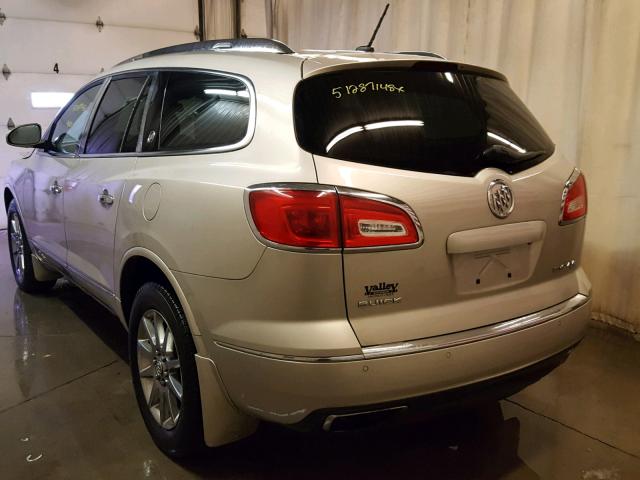 5GAKVCKD2DJ155498 - 2013 BUICK ENCLAVE TAN photo 3