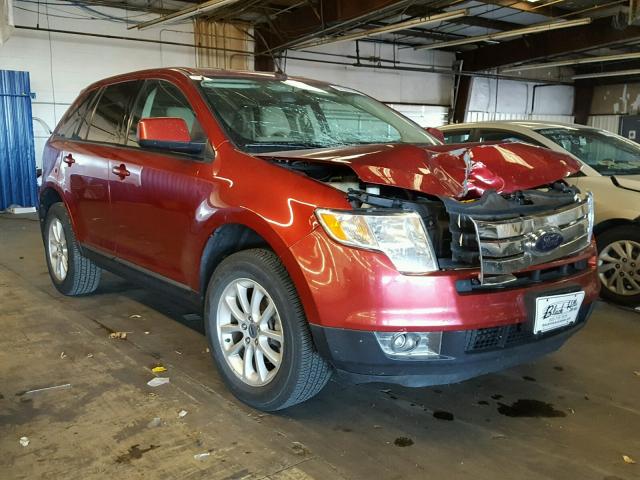 2FMDK48C37BA97281 - 2007 FORD EDGE SEL MAROON photo 1