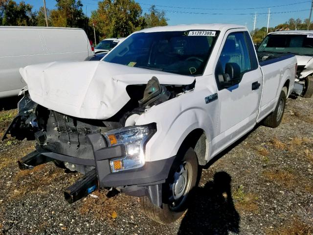 1FTMF1C8XGKD71334 - 2016 FORD F150 WHITE photo 2