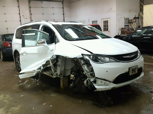 2C4RC1GG6JR106709 - 2018 CHRYSLER PACIFICA L WHITE photo 1