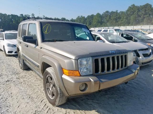 1J8HG48N36C202837 - 2006 JEEP COMMANDER ნაცრისფერი ფოტო 1