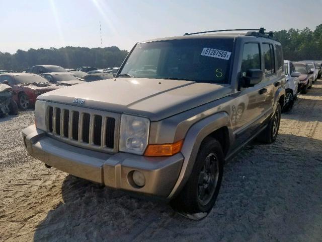 1J8HG48N36C202837 - 2006 JEEP COMMANDER ნაცრისფერი ფოტო 2
