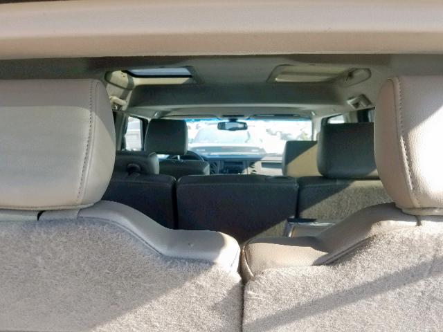 1J8HG48N36C202837 - 2006 JEEP COMMANDER ნაცრისფერი ფოტო 9