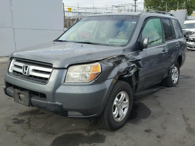 5FNYF28208B015713 - 2008 HONDA PILOT VP GRAY photo 2