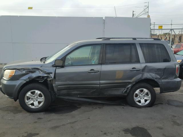 5FNYF28208B015713 - 2008 HONDA PILOT VP GRAY photo 9