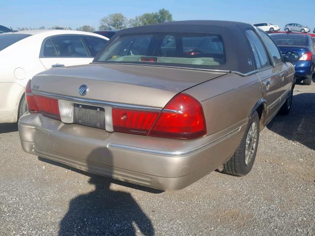 2MEFM74W7YX727914 - 2000 MERCURY GRAND MARQ GOLD photo 4