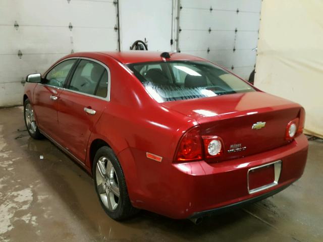 1G1ZC5E01CF226613 - 2012 CHEVROLET MALIBU 1LT 红色 照片 3