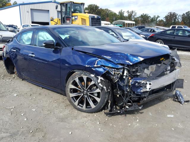 1N4AA6AP5GC417600 - 2016 NISSAN MAXIMA 3.5 BLUE photo 1