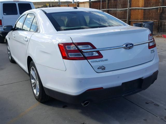 1FAHP2H87GG122768 - 2016 FORD TAURUS SEL WHITE photo 3