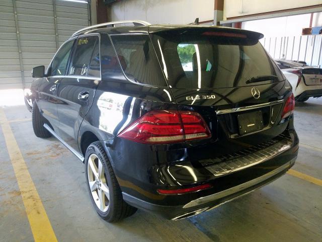 4JGDA5HB9JB123136 - 2018 MERCEDES-BENZ GLE 350 4M BLACK photo 3