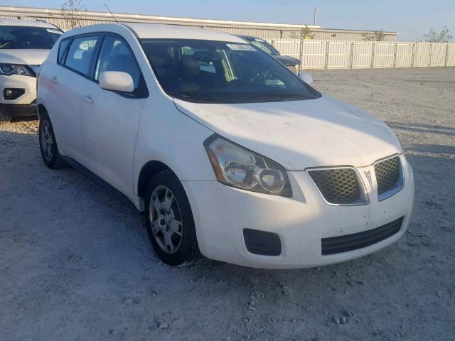 5Y2SP67009Z428303 - 2009 PONTIAC VIBE WHITE photo 1