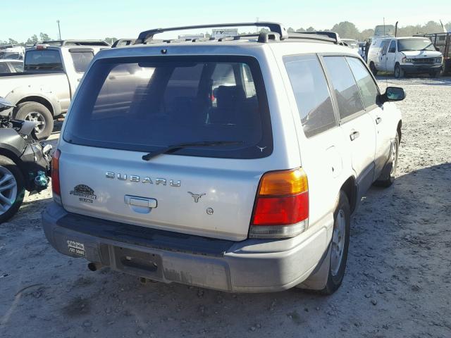 JF1SF6354YH702178 - 2000 SUBARU FORESTER L TAN photo 4