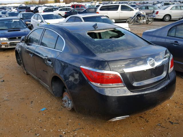 1G4GE5GD9BF348736 - 2011 BUICK LACROSSE C BLACK photo 3