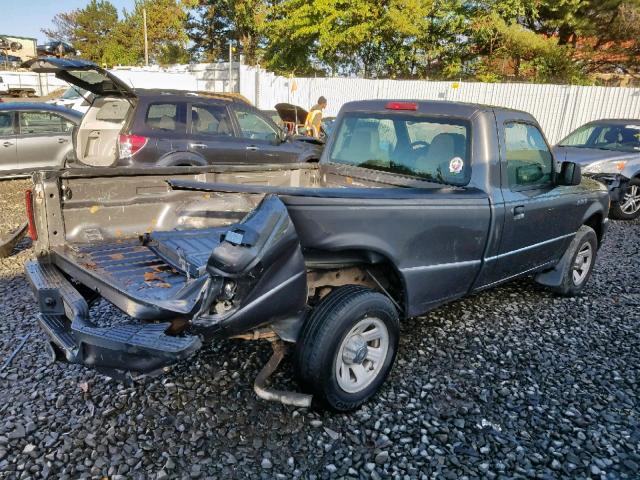 1FTYR10D19PA23227 - 2009 FORD RANGER GRAY photo 4