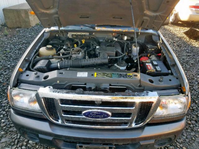 1FTYR10D19PA23227 - 2009 FORD RANGER GRAY photo 7