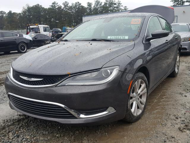 1C3CCCAB8GN167228 - 2016 CHRYSLER 200 LIMITE SILVER photo 2