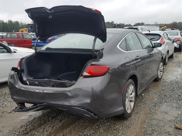 1C3CCCAB8GN167228 - 2016 CHRYSLER 200 LIMITE SILVER photo 4