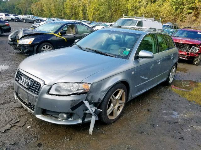 WAUKF78E58A091804 - 2008 AUDI A4 2.0T AV CHARCOAL photo 2