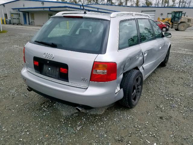 WAUVT64B43N016525 - 2003 AUDI A6 3.0 AVA SILVER photo 4