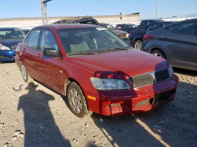 JA3AJ26E42U068862 - 2002 MITSUBISHI LANCER ES RED photo 1