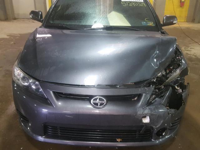 JTKJF5C7XB3016225 - 2011 TOYOTA SCION TC 黑色 照片 7