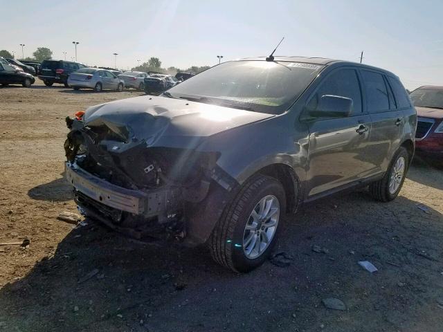 2FMDK38C89BA57145 - 2009 FORD EDGE SEL CHARCOAL photo 2