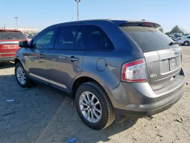 2FMDK38C89BA57145 - 2009 FORD EDGE SEL CHARCOAL photo 3