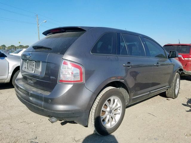 2FMDK38C89BA57145 - 2009 FORD EDGE SEL CHARCOAL photo 4