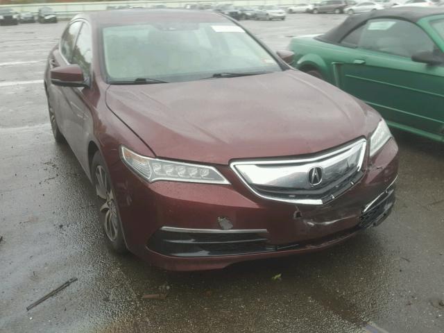 19UUB1F56FA001629 - 2015 ACURA TLX TECH BURGUNDY photo 1