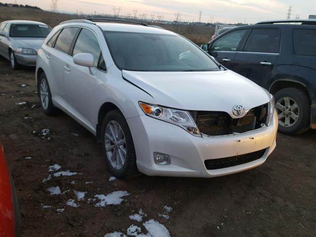 4T3ZE11A09U012700 - 2009 TOYOTA VENZA BASE WHITE photo 1