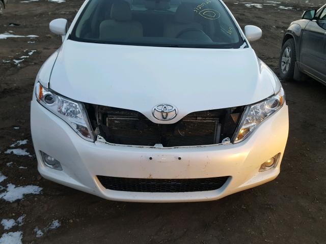 4T3ZE11A09U012700 - 2009 TOYOTA VENZA BASE WHITE photo 7