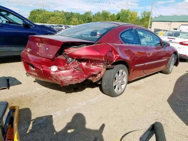 4C3AG52H31E071295 - 2001 CHRYSLER SEBRING LX MAROON photo 4