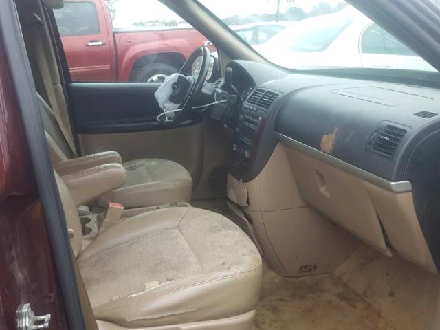 1GNDV331X8D136737 - 2008 CHEVROLET UPLANDER L ბურგუნდია ფოტო 5