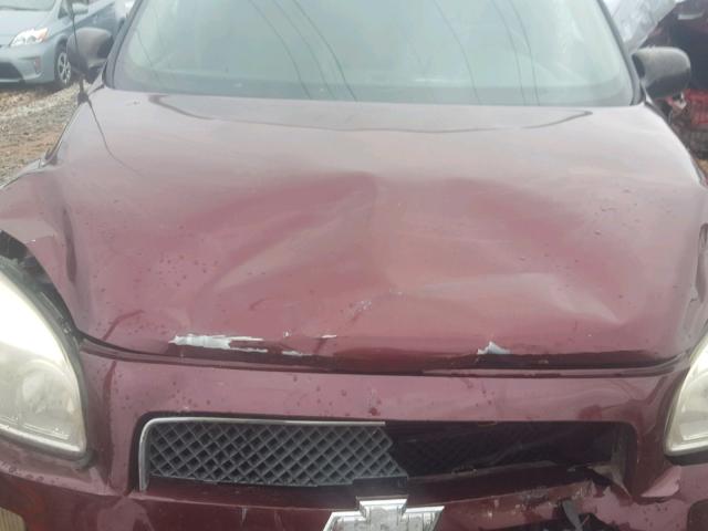 1GNDV331X8D136737 - 2008 CHEVROLET UPLANDER L ბურგუნდია ფოტო 7