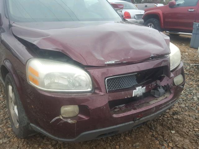 1GNDV331X8D136737 - 2008 CHEVROLET UPLANDER L ბურგუნდია ფოტო 9