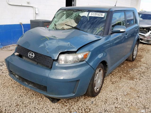 JTLKE50E891062082 - 2009 TOYOTA SCION XB ტალღისფერი ფოტო 2