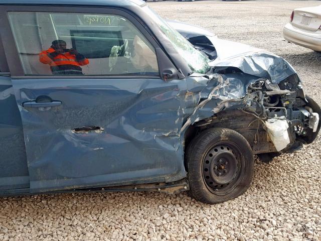 JTLKE50E891062082 - 2009 TOYOTA SCION XB ტალღისფერი ფოტო 9