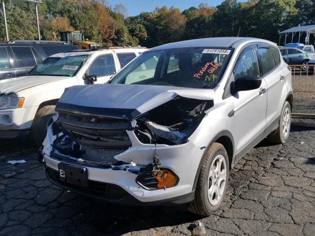 1FMCU0F79JUC26520 - 2018 FORD ESCAPE S SILVER photo 2