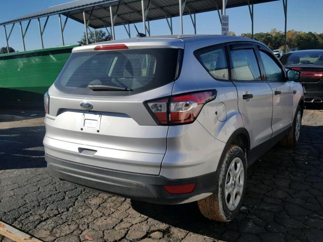 1FMCU0F79JUC26520 - 2018 FORD ESCAPE S SILVER photo 4