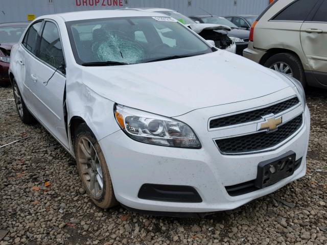 1G11C5SA1DF250843 - 2013 CHEVROLET MALIBU 1LT WHITE photo 1