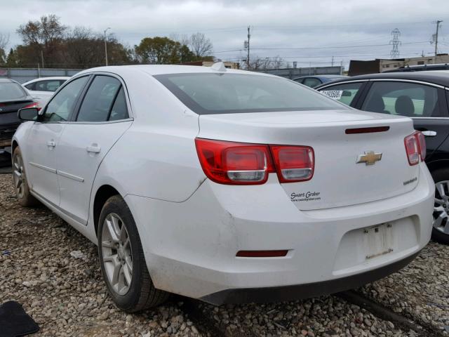 1G11C5SA1DF250843 - 2013 CHEVROLET MALIBU 1LT WHITE photo 3