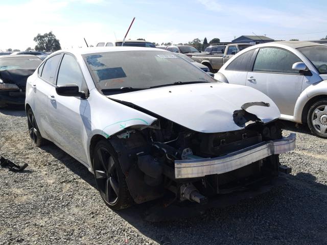 1C3CDFBB0ED803480 - 2014 DODGE DART SXT WHITE photo 1