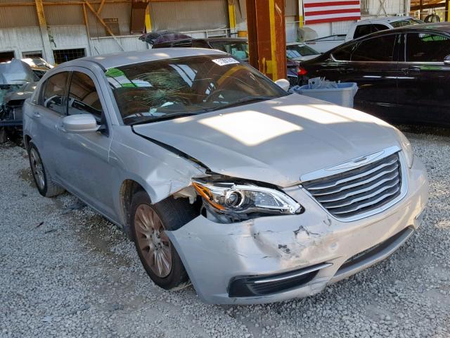 1C3CCBAB6CN178331 - 2012 CHRYSLER 200 LX GRAY photo 1