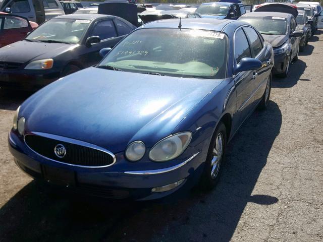 2G4WD532351245908 - 2005 BUICK LACROSSE C BLUE photo 2