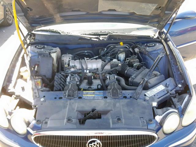 2G4WD532351245908 - 2005 BUICK LACROSSE C BLUE photo 7