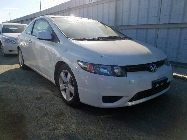 2HGFG12846H501252 - 2006 HONDA CIVIC EX WHITE photo 1