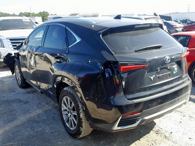 JTJBJRBZ5K2097240 - 2019 LEXUS NX 300H BLACK photo 3