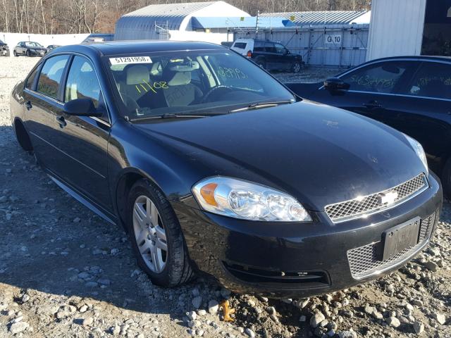 2G1WB5E36E1156990 - 2014 CHEVROLET IMPALA LIM BLACK photo 1