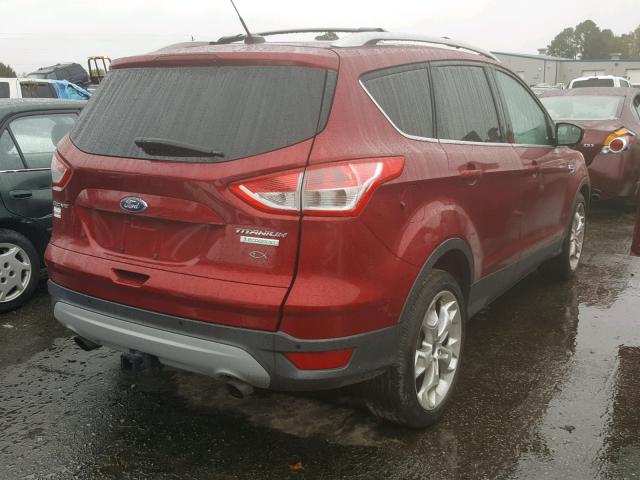 1FMCU0J92DUD90737 - 2013 FORD ESCAPE TIT RED photo 4